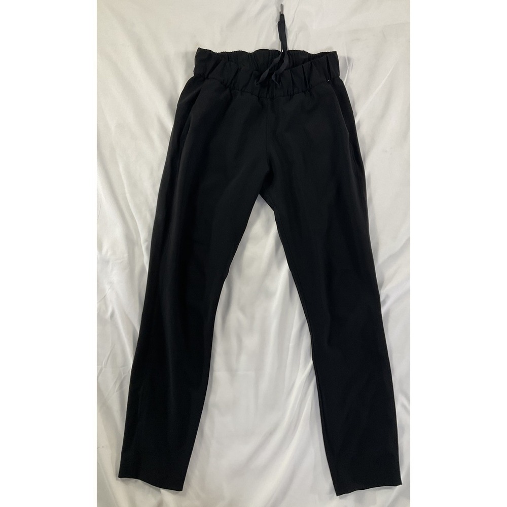 Lululemon Pants Womens 2 Jogger On The Fly Skinny Commuter Drawstring Athleisure